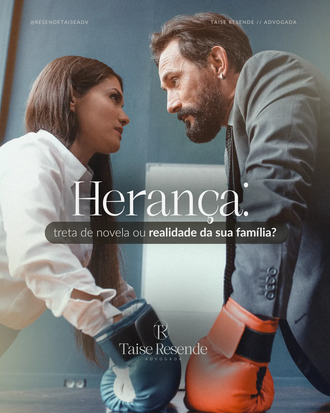 Arte de conteúdo jurídico sobre herança