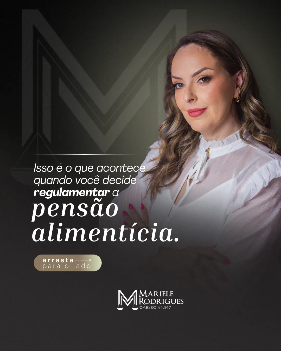 Post jurídico sobre pensão alimentícia